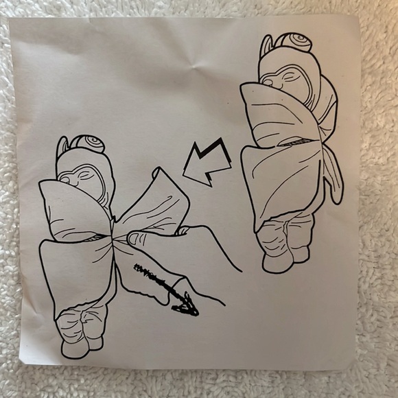 Anne Geddes Vintage from 2001, new in box, 9” yellow baby butterfly. - Picture 6 of 7